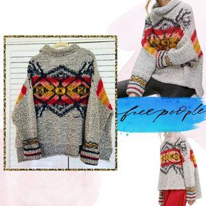 Free People Arctic Blast Oversized Sweater